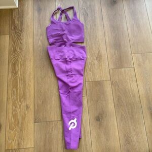 Peloton Legging and Sport Bra Set - Size Medium/Small
